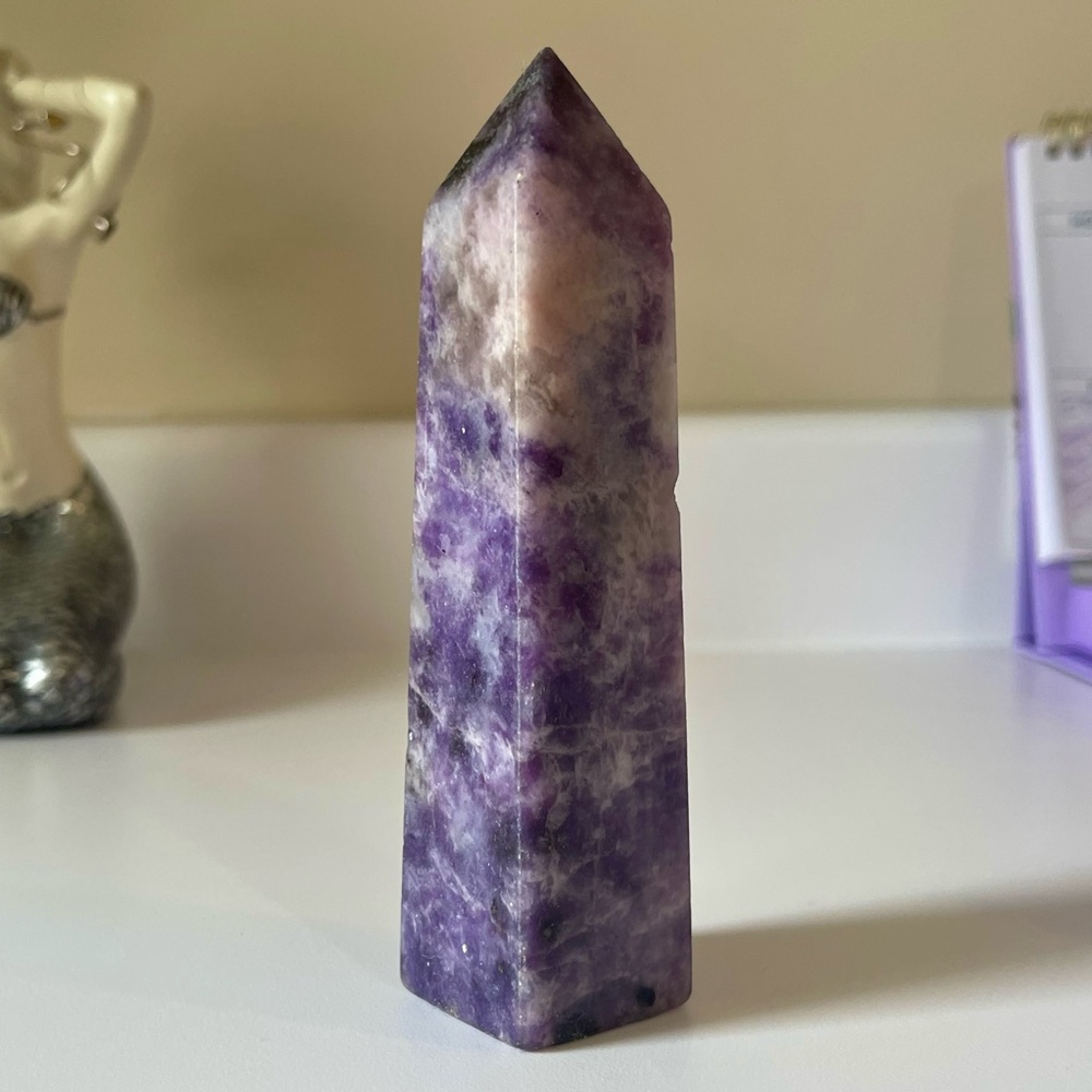Lepidolite Tower 💜